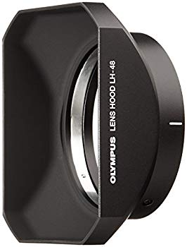 【中古】OLYMPUS 単焦点レンズ M.ZUIKO DIGITAL ED 12mm F2.0用 メタルレンズフード LH-48 BLK d2ldlup