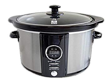 【中古】アルファックス・コイズミ スロークッカー・タイマー付 2.5L 煮込み名人 ステンレス JSC-T25/ST qqffhab