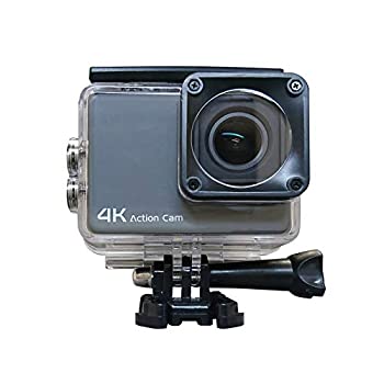 【中古】SAC 4K/60fps相応う動き写真器 無線LAN積み上げる 30M雨合羽入れもの 遠隔操作付き添い人 黒いことひな型 MC8060BK