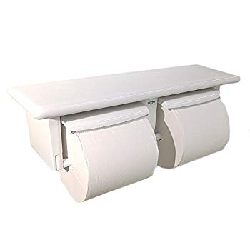 【中古】TOTO 二連紙巻器 棚付き(陶器) 樹脂製 ホワイト YH74SR#NW1 芯なしペーパー対応 khxv5rg｜スカイマーケットプラス