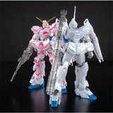 【中古】【非常に良い】HGUC 機動戦士ガンダムUC ユニコーンガンダム パールクリアVer. 2機セット khxv5rg