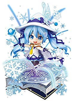 【中古】ねんどろいど キャラクター・ボーカル・シリーズ01 初音ミク 雪ミク Magical Snow Ver. ノンスケール ABS&PVC製 塗装済み可動フィギュア d2ldlup｜スカイマーケットプラス
