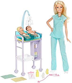 【中古】Barbie バービー お医者さんごっこセット 小児科医 2zzhgl6|スカイマーケットプラス