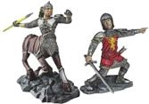 【中古】【人並み外れたに似つかわしい】ナルニア バトルスケールフィギュア エドマンド\u0026セントール o7r6kf1