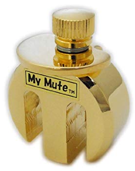 【中古】My Mute バイオリン用消音器 高級金メッキ仕上げ 重量約65g MM-V 6g7v4d0