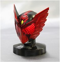 【中古】仮面ライダー ライダーマスクコレクション Vol.11 仮面ライダーオーズ(タジャドル コンボ) (発光台座)|スカイマーケットプラス