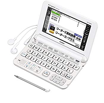 【中古】カシオ 電子辞書 エクスワード 高校生英語強化モデル XD-K4900WE ホワイト qqffhab|スカイマーケットプラス