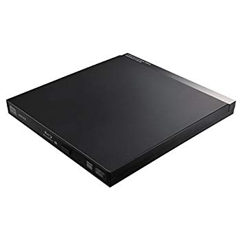 【中古】ロジテック ブルーレイドライブ 外付け USB3.0 再生 編集ソフト付 9.5mm薄型ドライブ ブラック LBD-PUD6U3VBK dwos6rj|スカイマーケットプラス