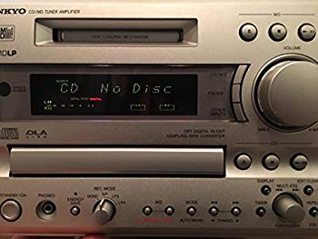 【中古】ONKYO オンキヨー（オンキョー） FR-V77 CD/MDラジオ受信機アンプリファイアー （真っただ中社会的単位本体のみ/金棒引きなし模範例） 9jupf8b