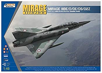 【中古】【非常に良い】キネティック 1/48 ミラージュ3 BE/D/DE/DS/D2Z 複座練習/攻撃機 プラモデル KNE48054 n5ksbvb|スカイマーケットプラス