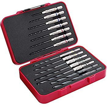 【中古】【非常に良い】ベッセル(VESSEL) 鉄工用ドリルセット 14本組 専用ボックス入り AMD14S z2zed1b