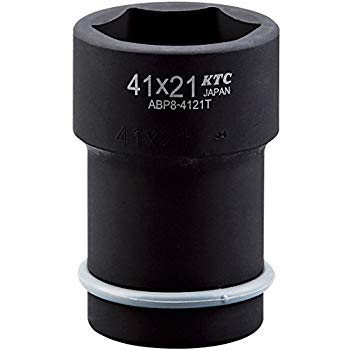 【中古】KTC(ケーテーシー) 自動車専用工具 走行装置 25.4mm (1インチ) インパクトレンチ ホイールナットコンビソケット (薄肉) サイズ 41x21 ABP8-4121T wyw801m|スカイマーケットプラス