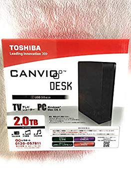 【中古】【非常に良い】東芝 USB3.0外付け HDD (2.0TB) HD-ED20TK 9jupf8b｜スカイマーケットプラス