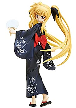 【中古】【非常に良い】魔法少女リリカルなのは The MOVIE 2nd A's フェイト・テスタロッサ 浴衣Ver. 1/8スケール PVC製 塗装済み完成品フィギュア