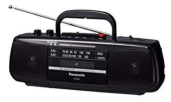 【中古】パナソニック ラジカセ FM/AM/ワイドFM対応 ブラック RX-FS27-K n5ksbvb｜スカイマーケットプラス