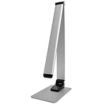 【中古】wasser 37 薄型 LED デスクライト 調光・調色可能 折りたたみ タッチセンサー タイマー機能 USBポート (シルバー) z2zed1b|スカイマーケットプラス