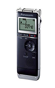 【中古】パナソニック 集積回路リコーダー 8GB 黒いこと RR-XS370-K mxn26g8