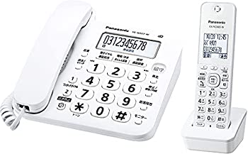 【中古】【非常に良い】パナソニック コードレス電話機(子機1台付き) ホワイト VE-GD27DL-W|スカイマーケットプラス