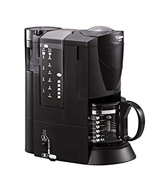 【中古】象印 コーヒーメーカー ブラック 1~6杯用 EC-VL60-BA i8my1cf