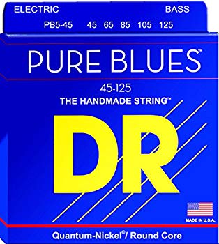 【中古】DR ベース弦 5弦 PURE BLUES カンタム ニッケル .045-.125 PB5-45 i8my1cf
