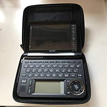 【中古】【非常に良い】シャープ カラー電子辞書Brain ブラック系 PW-A7400-B rdzdsi3｜スカイマーケットプラス