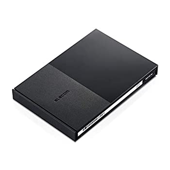 【中古】エレコム HDD ポータブルハードディスク 1TB USB3.2(Gen1) 4K テレビ録画/パソコン対応 ELP-GTV010UBK