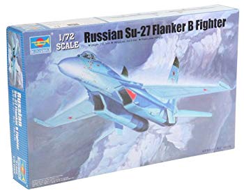 【中古】トランペッター 1/72 Su-27 フランカーB プラモデル khxv5rg