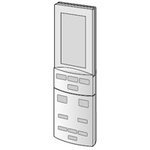 【中古】SHARP純正パーツ　エアコン用リモコン　2056380781 d2ldlup