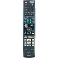 【中古】シャープ[SHARP]　オプション・消耗品　【0046380224】　ブルーレイディスクレコーダー用　リモコン (BD-HDS53／BD-HDS55) z2zed1b｜スカイマーケットプラス