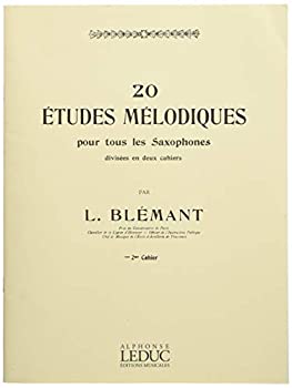 【中古】ブレマン : 20の旋律的練習曲 第二巻 (サクソフォン教則本) ルデュック出版