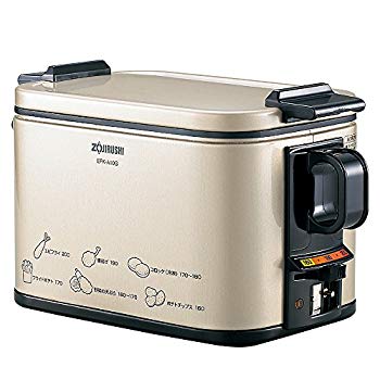 【中古】象印 電気フライヤー 1.0L あげあげ EFK-A10G 2mvetro|スカイマーケットプラス