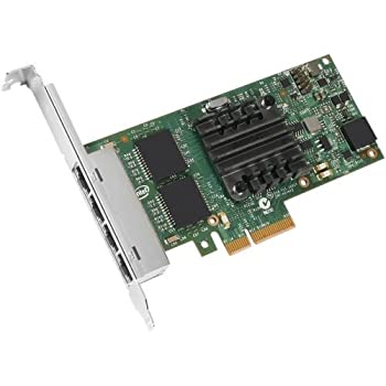 【中古】Intel I350T4BLK イーサネットサーバーアダプター I350-T4 - 網状組織アダプタ - PCI Express 2.0 x4 ロープロファイル - ギガビットイー