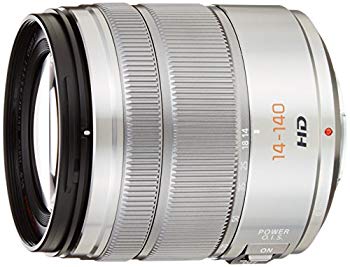 【中古】パナソニック 標準ズームレンズ マイクロフォーサーズ用 ルミックス G VARIO 14-140mm/F3.5-5.6 ASPH./POWER O.I.S. シルバー H-FS14140-S khxv5rg｜スカイマーケットプラス