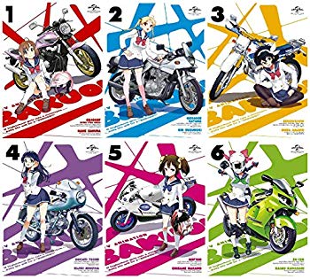 【中古】ばくおん! ! (初回限定版) 全6巻セット [マーケットプレイス Blu-rayセット] dwos6rj｜スカイマーケットプラス