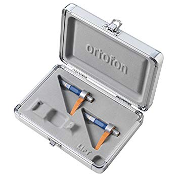 【中古】【人並み外れたに似つかわしい】ortofon CONCORDE MKII Twin DJ 薬莢 DJ用 貝殼一体型 × 2個容器に並べる オルトフォン z2zed1b
