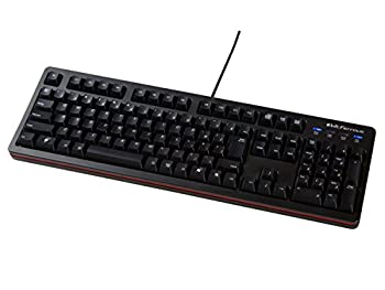 【中古】ビットフェローズ 複数同時押し対応ゲーミングキーボード ブラック BFKB109UP1