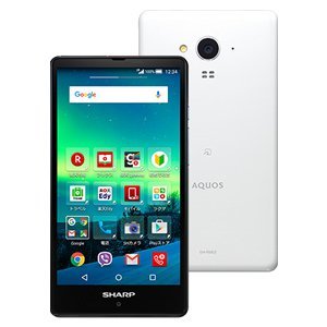 【中古】SHARP AQUOS SH-RM02 ホワイト SIMフリー ggw725x