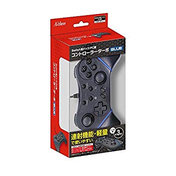【中古】Switch用ドック/PC用コントローラーターボ ブルー n5ksbvb|スカイマーケットプラス