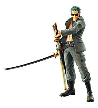 【中古】一番くじ ワンピース ~military style~ ラストワン賞 ゾロフィギュア ~スペシャルver.~ 全1種 ggw725x