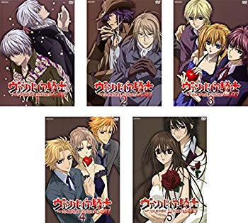 【中古】ヴァンパイア騎士 Guilty [レンタル落ち] 全5巻セット [マーケットプレイスDVDセット商品] ggw725x｜スカイマーケットプラス