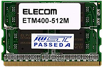 【中古】【非常に良い】【1900年モデル】ELECOM Panasonic専用メモリモジュール 512MB ETM400-512M o7r6kf1|スカイマーケットプラス