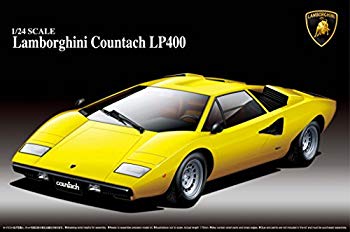 【中古】【非常に良い】青島文化教材社 1/24 スーパーカーシリーズ No.1 ランボルギーニ カウンタック LP400 プラモデル wyw801m