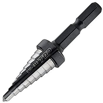 【中古】トップ (TOP) 電動ドリル用 六角シャンク ステップドリル 4~12 抜け防止ストッパー付 ESD-412｜スカイマーケットプラス