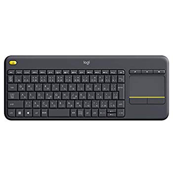 【中古】Logicool ロジクール 無線電話 タッチキーボード K400pBK w17b8b5