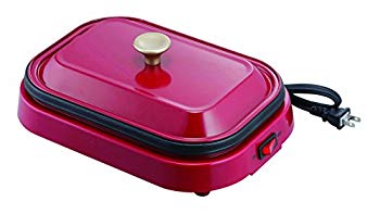 【中古】カクセー CARINO(カリーノ) スリムホットプレート レッド/ブラック 120765 CRN-01 n5ksbvb