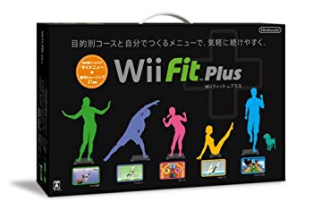 【中古】Wiiフィット プラス (バランスWiiボードセット)(クロ) tf8su2k｜スカイマーケットプラス