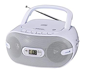 【中古】オーム電機 Audio Comm CDラジオ871Z RCR-871Z ホワイト 2zzhgl6