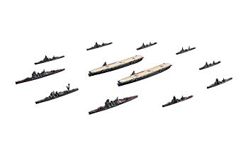 【中古】フジミ模型 1/3000 集める軍艦シリーズ No.11 あ号作戦 小沢艦隊セット(翔鶴/瑞鶴)艦載機付き プラモデル 軍艦11 z2zed1b|スカイマーケットプラス