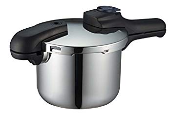 【中古】【非常に良い】パール金属 圧力鍋 3.5L IH対応 3層底 切り替え式 レシピ付 クイックエコ H-5040 o7r6kf1｜スカイマーケットプラス