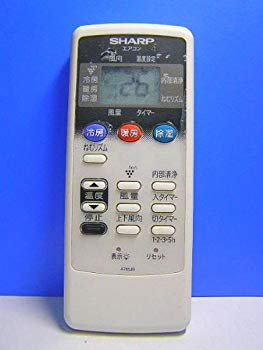 【中古】シャープ エアコンリモコン A785JB 蓋無 d2ldlup